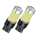 2 Pieces 7443 LED Fog Light Bulbs W/ Projector 1200 Lumens 6000K Xenon White