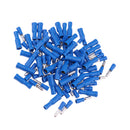 High Quality 100Pcs Car Insulated Wire Butt Connector 16-14AWG Blue