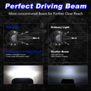 High Quality 4inch LED Work Light Bar Spot Flood Triple Row Driving Lamp 60W