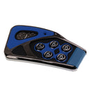 3X Universal Non-Slip Accelerator Brake Foot Pedals Pad Covers Blue