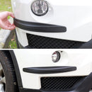 2pcs Car Vehicle Truck Bumper Strips Lip Skirt Guard Protector Stickers Diffuser Decor