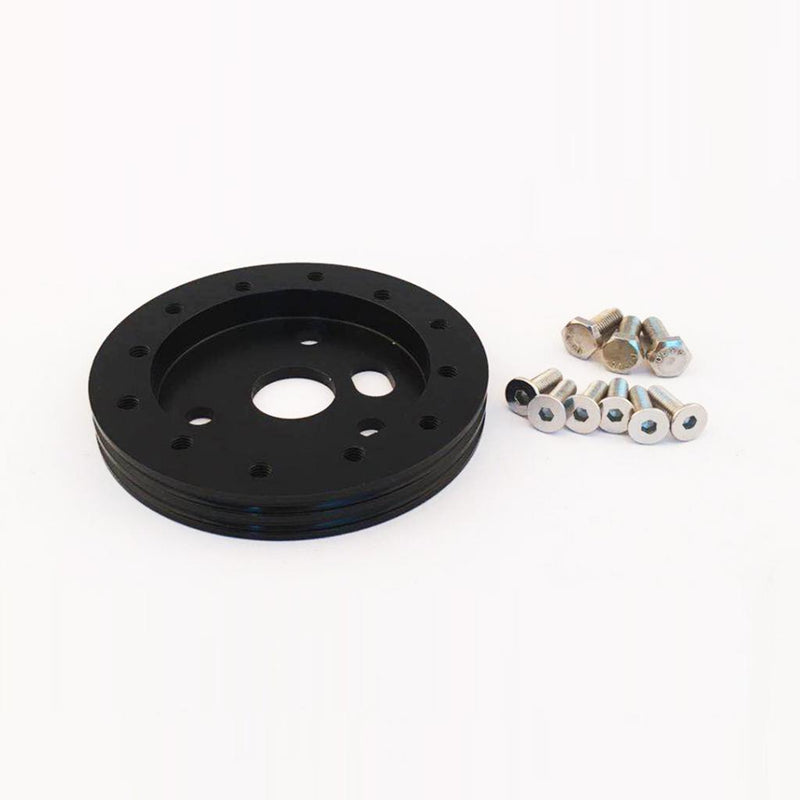1.375'' Aluminium Alloy Steering Wheel Hub Adapter Spacer Pad Gasket 6 Hole To 3 Hole