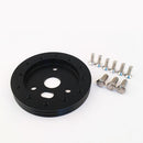 1.375'' Aluminium Alloy Steering Wheel Hub Adapter Spacer Pad Gasket 6 Hole To 3 Hole