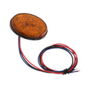 Yellow LED 12V Motorcycle Rear/Side Light Round Brake Stop Lamp