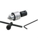 Micro Motor Drill Chucks Clamp 0.3-4mm with Key and 8mm Shaft Connecting Rod