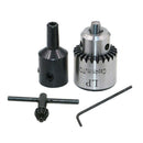 Micro Motor Drill Chucks Clamp 0.3-4mm with Key and 8mm Shaft Connecting Rod
