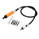 Electric Woodworking Woodcut Hand Carving Chisel with Flexible Shaft Wrench Chisels Set Tools