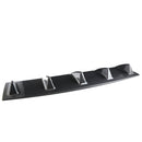 Car Part Rear Bumper Lip Chassis Spoiler Shark Fin Diffuser Made of High Quality ABS Plastic