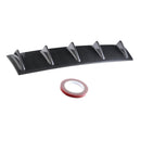 Car Part Rear Bumper Lip Chassis Spoiler Shark Fin Diffuser Made of High Quality ABS Plastic