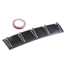 Car Part Rear Bumper Lip Chassis Spoiler Shark Fin Diffuser Made of High Quality ABS Plastic