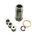 New Car Oxygen Sensor Bung Extension Extender Stainless Steel M18x1.5 Sliver