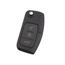 3 BTN Flip Folding Remote Key Fob Case Shell For Ford Focus Fiesta C Max K