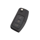 3 BTN Flip Folding Remote Key Fob Case Shell For Ford Focus Fiesta C Max K