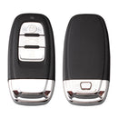 3 Button Smart Remote Key Shell Case For Audi A4L A6L A5 Q5 RS5 Q5 Quattro