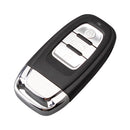 3 Button Smart Remote Key Shell Case For Audi A4L A6L A5 Q5 RS5 Q5 Quattro