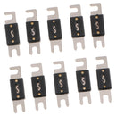 10x 100A Car Flat ANL Blade Fuses Audio Electrical Protection