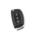 Remote Key Case Fob Cover Uncut Blade For Hyundai ix35 ix45 Series Santa Fe