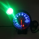 3.75" Car Tachometer Gauge Meter Blue LED Display With Shift Light 12V B1116