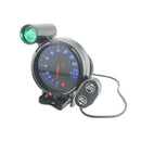3.75" Car Tachometer Gauge Meter Blue LED Display With Shift Light 12V B1116