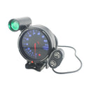3.75" Car Tachometer Gauge Meter Blue LED Display With Shift Light 12V B1116