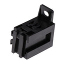 5 Pieces 5Pin 60A PCB Relay Holder Board Mount Socket with Terminals Black