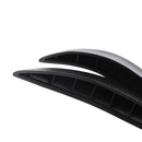 2 Pieces Car SUV Side Door Edge Protector Strips Anti Scratch Guard Black