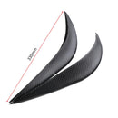 2 Pieces Car SUV Side Door Edge Protector Strips Anti Scratch Guard Black
