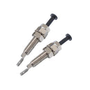 2pcs Universal Car Truck Door Trunk Alarm Light Hood Jamb Pin Switch Bonnet Length: 70mm / 2.75