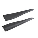 2 Piece Car Rearview Mirror Anti-scratch Trim Protector Sticker Carbon Fiber