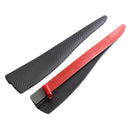 2 Piece Car Rearview Mirror Anti-scratch Trim Protector Sticker Carbon Fiber