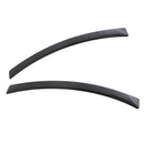 Pair Car Fender Flares Arch Wheel Eyebrow Strip Protector Trims Carbon Fiber