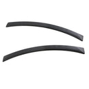 Pair Car Fender Flares Arch Wheel Eyebrow Strip Protector Trims Carbon Fiber