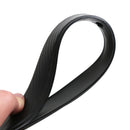 Pair Car Fender Flares Arch Wheel Eyebrow Strip Protector Trims Carbon Fiber