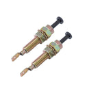 2pcs Universal Car Truck Door Trunk Alarm Light Hood Jamb Pin Switch Bonnet Length: 70mm / 2.75