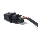 5 Line O2 Oxygen Air Fuel Ratio Sensor Conversion Kit Black LSU 4.2
