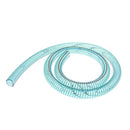 PVC HOSE Clear Flexible Reinforced Braided OIL WATER Tube Pipe 1.6Meter