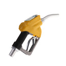 Car 1'' Thread Automatic Fueling Nozzle With Digital Flow Meter Yellow