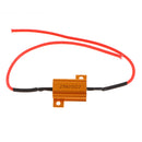 1 Pair 12V 25W 10Ohm Load Resistor To Fix Turn Signal Flash