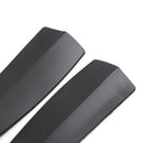1 Pair Universal Car Body Bumper Anti-Collision Protector Strips 360mm Black