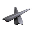 1 Pair Universal Car Body Bumper Anti-Collision Protector Strips 360mm Black