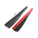 1 Pair Universal Car Body Bumper Anti-Collision Protector Strips 360mm Black
