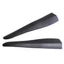 1 Pair Universal Car Body Bumper Anti-Collision Protector Strips 360mm Black