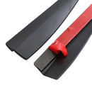 1 Pair Universal Car Body Bumper Anti-Collision Protector Strips 360mm Black