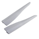 2 Pieces Car Body Rearview Mirror Anti-scratch Protector Strips 360mm Grey