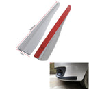 2 Pieces Car Body Rearview Mirror Anti-scratch Protector Strips 360mm Grey