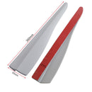 2 Pieces Car Body Rearview Mirror Anti-scratch Protector Strips 360mm Grey