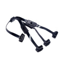 Univerial 16 Pins M/F Car OBD2 Extension Connector Cable With Switch Black