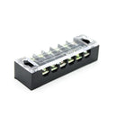 600V 15A 6 Positions Double Row Screw Terminal Block and 6P Strips Kits
