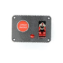 Car Marine Boat RV Start Push Button + Toggle Switch With Red Cover Panel