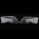 2 Pieces Front Right Left Headlight Lens Cover for BMW E46 320i 325i 325xi 2001-2006